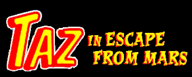 Taz in Escape From Mars clearlogo