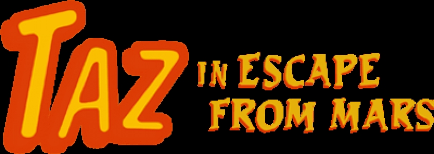 Taz in Escape from Mars clearlogo