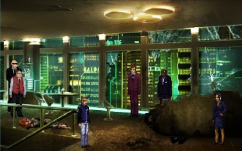 Technobabylon screenshot