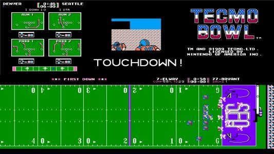 Tecmo Bowl fanart