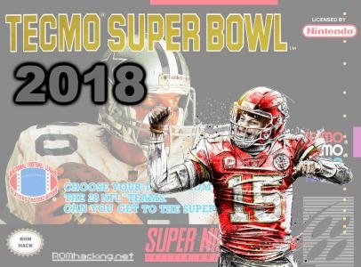 Tecmo Super Bowl 2018