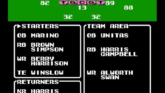 Tecmo Super Bowl Alltime Greats screenshot