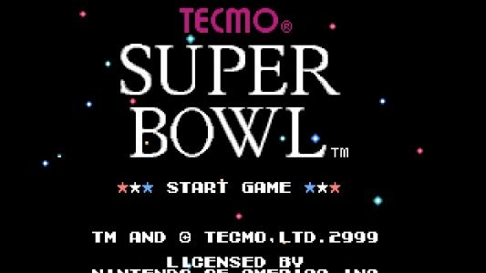 Tecmo Super Bowl Alltime Greats titlescreen