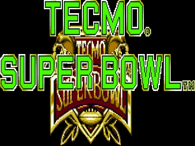 Tecmo Super Bowl clearlogo