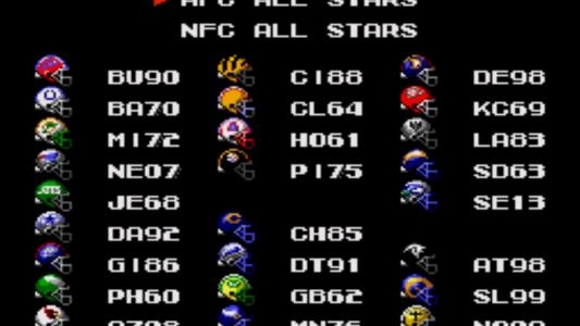 Tecmo Super Bowl Convergence screenshot