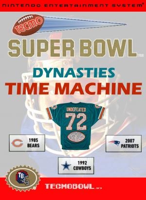 Tecmo Super Bowl Dynasties Time Machine