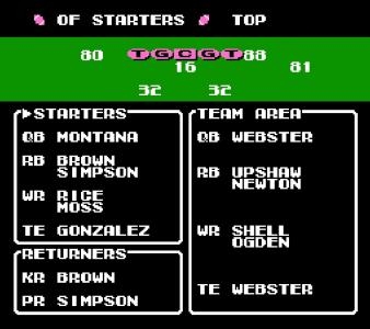 Tecmo Super Bowl Dynasties Time Machine screenshot