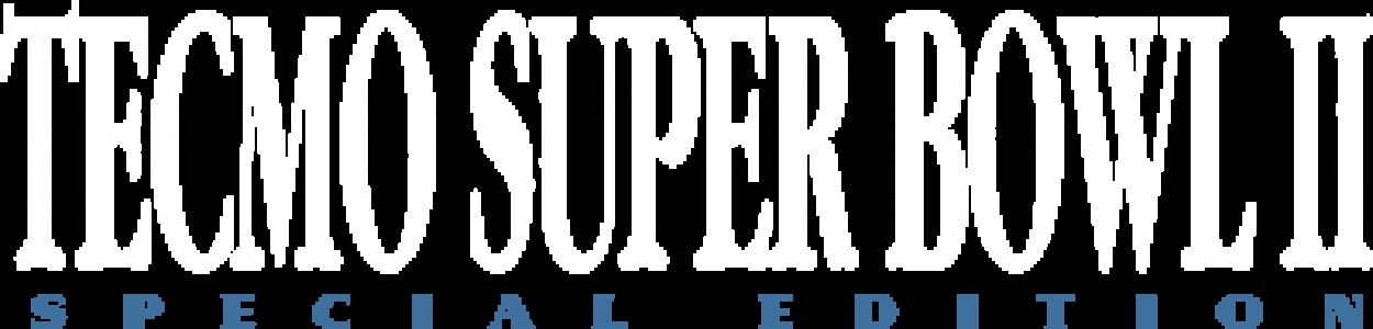 Tecmo Super Bowl II: Special Edition clearlogo