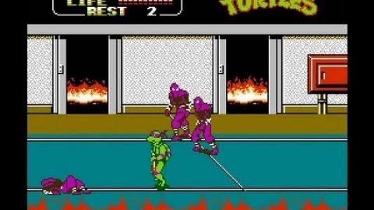 Teenage Mutant Ninja Turtles II: The Arcade Game screenshot