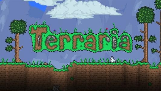 Terraria titlescreen