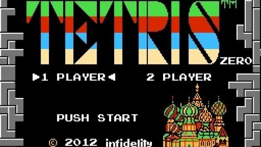 Tetris Zero (2 Player Hack) titlescreen