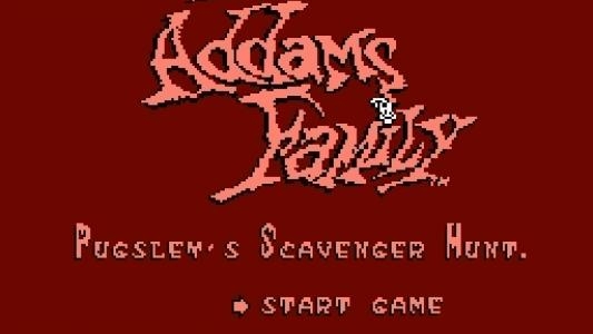 The Addams Family: Pugsley's Scavenger Hunt titlescreen