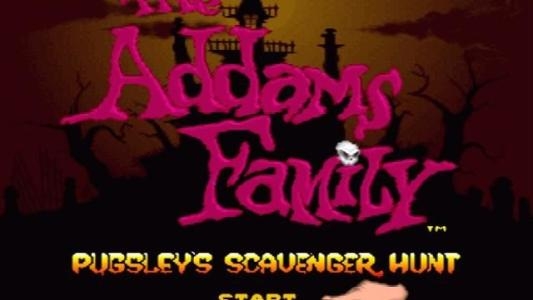 The Addams Family: Pugsley's Scavenger Hunt titlescreen