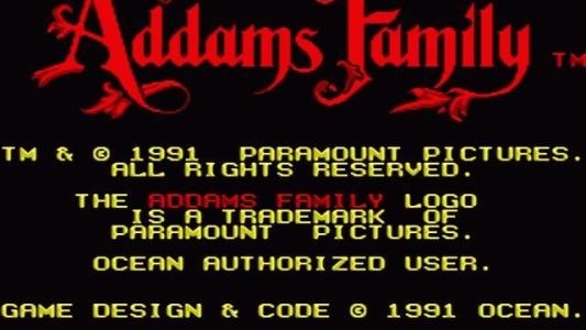 The Addams Family titlescreen
