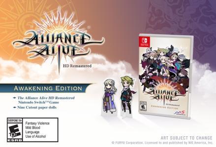 The Alliance Alive HD Remastered: Awakening Edition banner