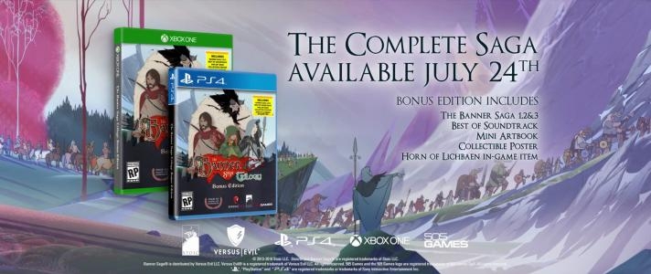 The Banner Saga Trilogy: Bonus Edition banner