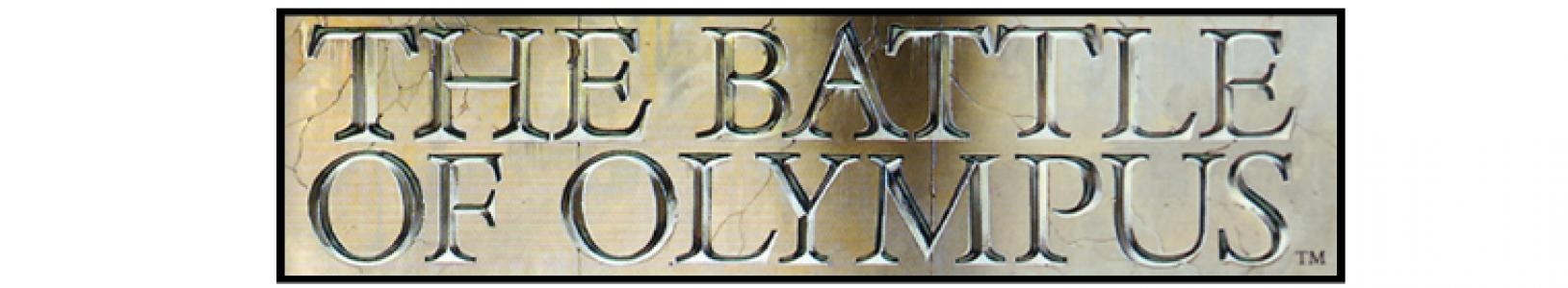 The Battle of Olympus banner
