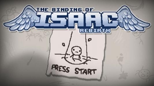 The Binding of Isaac: Rebirth titlescreen