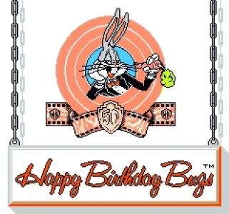 The Bugs Bunny Birthday Blowout titlescreen
