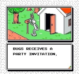 The Bugs Bunny Birthday Blowout titlescreen