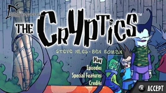 The Cryptics titlescreen