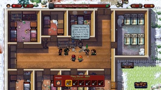 The Escapists: The Walking Dead screenshot