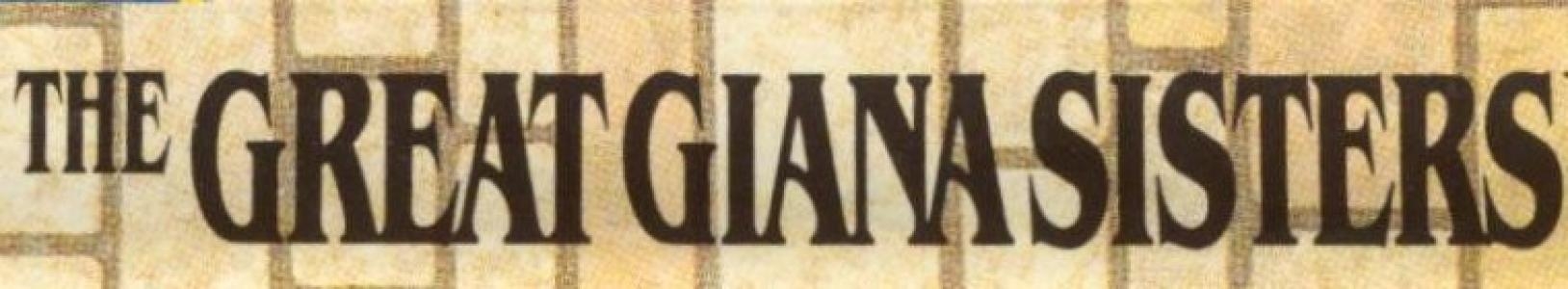 The Great Giana Sisters banner