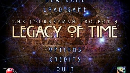 The Journeyman Project 3: Legacy of Time titlescreen