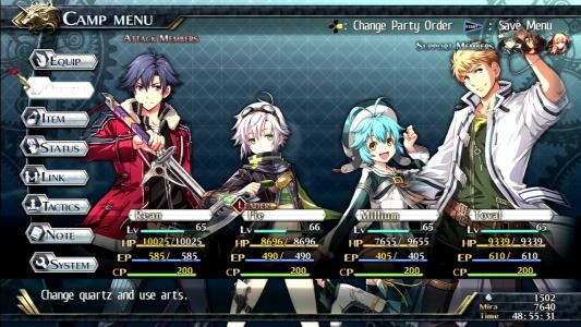 The Legend of Heroes: Trails of Cold Steel II screenshot