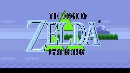 The Legend of Zelda: A Link to the Islands titlescreen