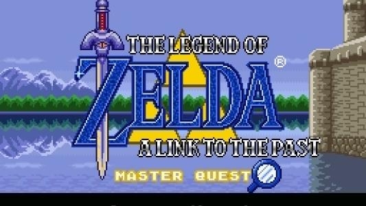 The Legend of Zelda: A Link to the Past - Master Quest titlescreen