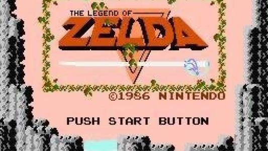 The Legend of Zelda (Nintendo Switch Online) titlescreen