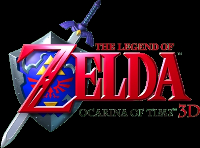 The Legend of Zelda: Ocarina of Time 3D [Nintendo Selects] clearlogo