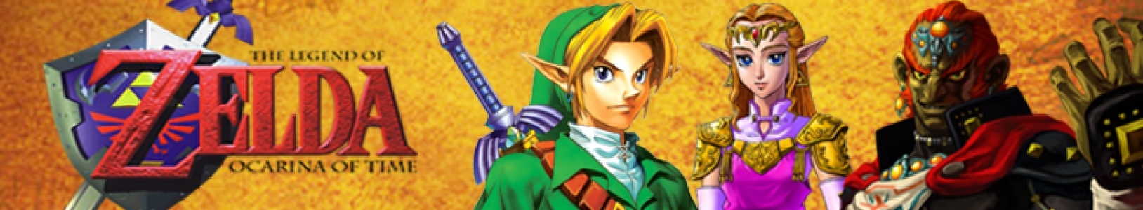 The Legend of Zelda: Ocarina of Time banner