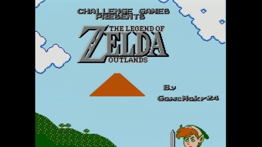 The Legend of Zelda: Outlands titlescreen