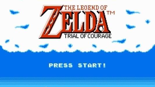 The Legend of Zelda: Trial of Courage titlescreen