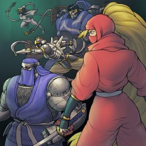 The Ninja Saviors Return of the Warriors fanart