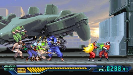 The Ninja Saviors: Return of the Warriors screenshot