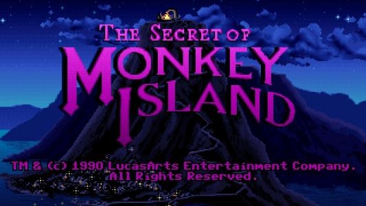 The Secret of Monkey Island titlescreen