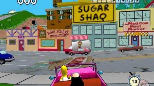 The Simpsons: Road Rage screenshot