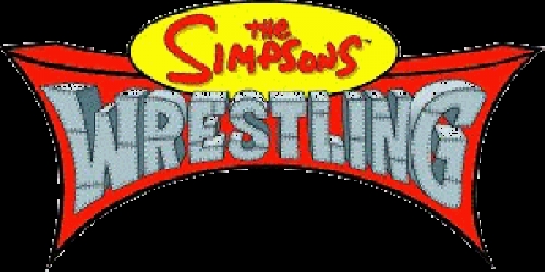 The Simpsons Wrestling clearlogo