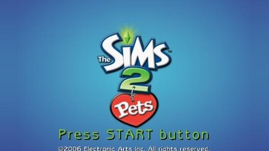 The Sims 2: Pets titlescreen