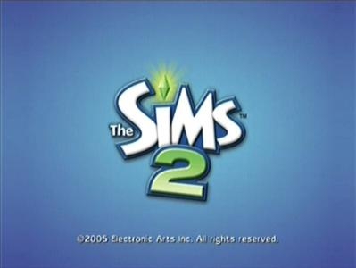 The Sims 2 titlescreen