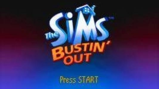 The Sims: Bustin' Out titlescreen