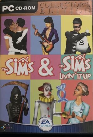 The Sims & The Sims Livin' it up collector's edition