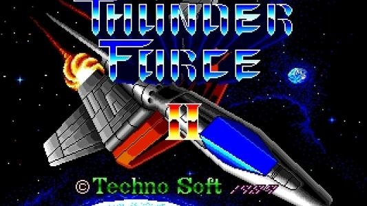 Thunder Force II titlescreen