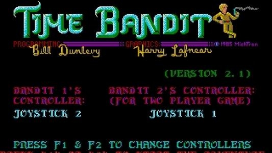 Time Bandit titlescreen