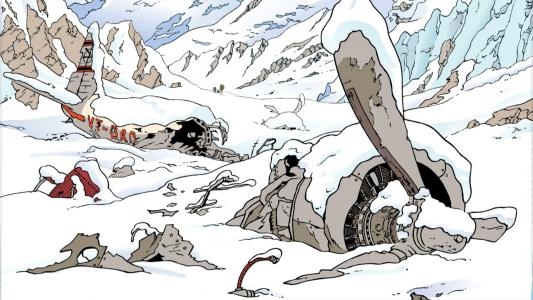 Tintin in Tibet fanart