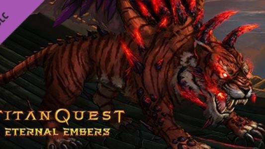 Titan Quest: Eternal Embers titlescreen