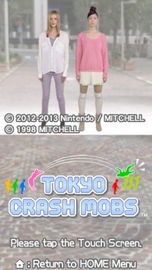 Tokyo Crash Mobs titlescreen